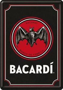 Plechová pohlednice - Bacardi