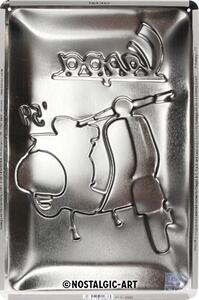 Plechová cedule: Vespa The Italian Classic - 30x20 cm