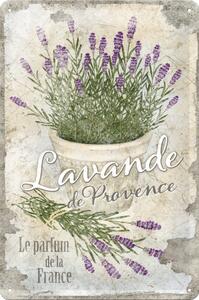 Plechová cedule - Levandule