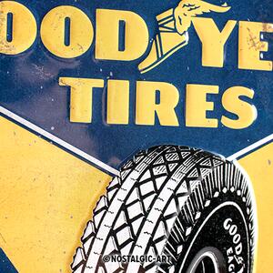 Plechová cedule: Good Year Tires - 30x20 cm
