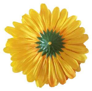 Gerbera Daisy hlava květu Ø 10cm žlutá umělá
