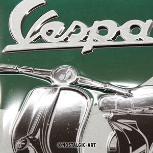 Plechová cedule: Vespa The Italian Classic - 30x20 cm