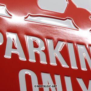 Plechová cedule: Vespa Parking Only - 30x20 cm