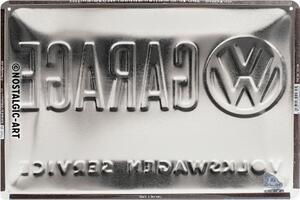 Plechová cedule – VW Garage - 30x20 cm