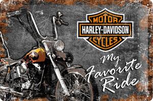 Plechová cedule - Harley-Davidson (My Favorite Ride)