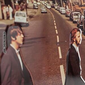 Plechová cedule - Beatles (Abbey Road)