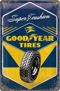 Plechová cedule: Good Year Tires - 30x20 cm