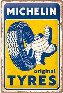 Plechová cedule – Michelin - Original Tyres