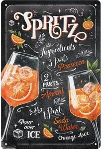 Plechová cedule: Aperol Spritz - 20x30 cm