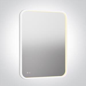ONE-light Zrcadlo s osvětlením a odmlžením, stmívatelné, obdélníkové, 20W, bílé, 3000-6500K