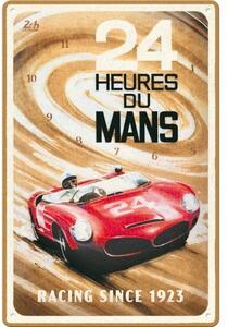 Plechová cedule: 24h Le Mans - Red Car 1963) - 20x30 cm