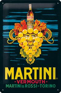Plechová cedule: Martini (Vermouth Grapes) - 20x30 cm