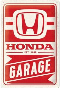Plechová cedule: Honda AM - Garage - 30x20 cm