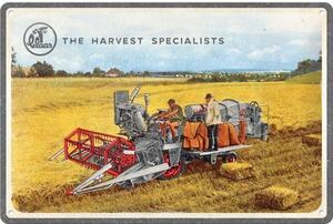 Plechová cedule: Claas The Harvest Specialists - 30x20 cm