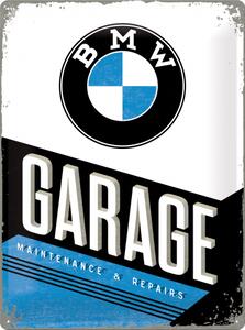 Plechová cedule: BMW Garage - 30x40 cm