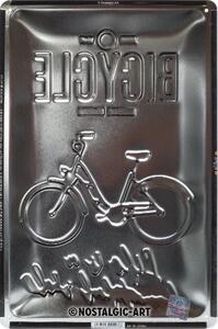 Plechová cedule: Bicycle (Freedom Machine) - 30x20 cm