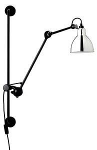 DCW éditions Lampe Gras N°210 E14 nástěnné svítidlo s vypínačem ChromováOvál
