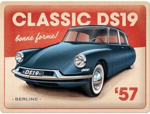 Plechová cedule: Citroën Classic DS19 - 40x30 cm