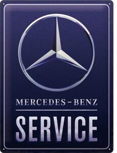 Plechová cedule: Mercedes-Benz Service - 30x40 cm