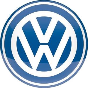 Plechová cedule: VW - Logo - 35x35 cm