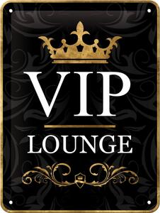 Plechová cedule – VIP Area