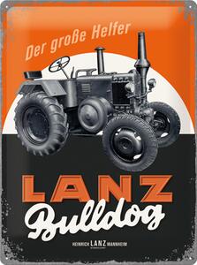Plechová cedule - LANZ Bulldog
