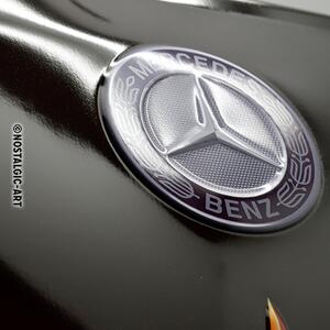 Plechová cedule: Mercedes-Benz (loga) - 30x40 cm