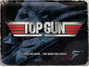 Plechová cedule: Top Gun The Need for Speed - 40x30 cm