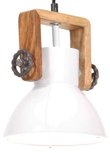 Industriální závěsné svítidlo 25 W bílé kulaté 19 cm E27 320540