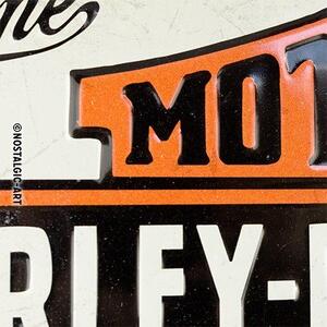 Plechová cedule: Harley-Davidson - Parts & Accessoires - 40x30 cm