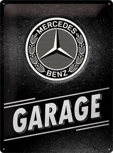 Plechová cedule: Mercedes-Benz Garage - 40x30 cm