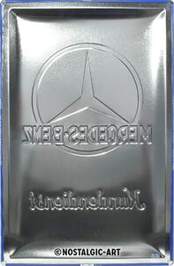 Plechová cedule - Mercedes-Benz (Kundendienst) - 60x40 cm