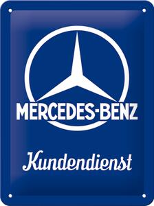 Plechová cedule: Mercedes-Benz (Kundendienst) - 20x15 cm