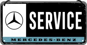Závěsná cedule: Mercedes-Benz Service - 10x20 cm