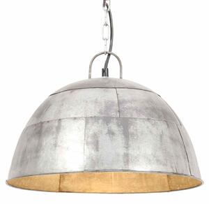Industriální vintage závěsné svítidlo 25 W stříbrné 41 cm E27 320541