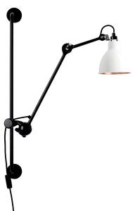DCW éditions Lampe Gras N°210 E14 nástěnné svítidlo s vypínačem Bílá MěďOvál