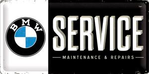 Plechová cedule – BMW Service