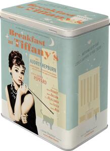 Plechová dóza - Breakfast At Tiffany's Blue