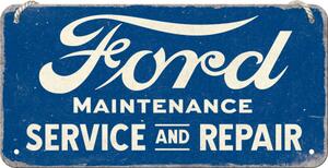 Závěsná cedule: Ford Service & Repair - 20x10 cm