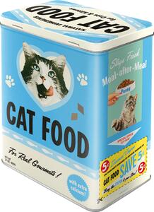 Plechová dóza L - Cat Food