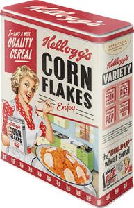 Plechová dóza XL - Kellogg's (Corn Flakes Quality Cereal)