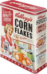 Plechová dóza XL - Kellogg's (Corn Flakes Quality Cereal)