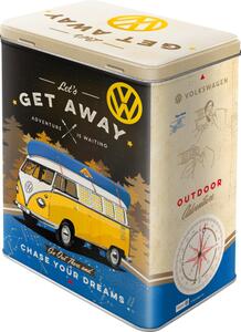 Plechová dóza L - VW Let's Get Away