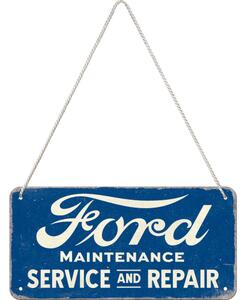 Závěsná cedule: Ford Service & Repair - 20x10 cm