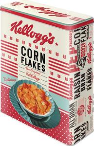 Plechová dóza - Kellogg's (Girl Corn Flakes Collage)