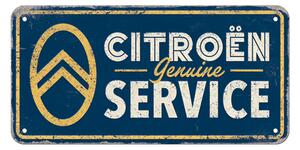 Závěsná cedule: Citroën Genuine Service - 20x10 cm