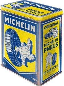 Plechová dóza L - Michelin - Vintage