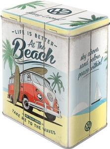 Plechová dóza L - VW Bulli (Beach)