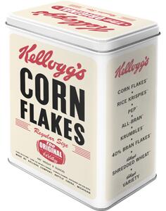 Plechová dóza L - Kellogg's Corn Flakes