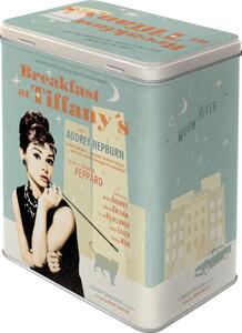 Plechová dóza - Breakfast At Tiffany's Blue